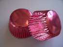 Pink Foil Cupcake Papers